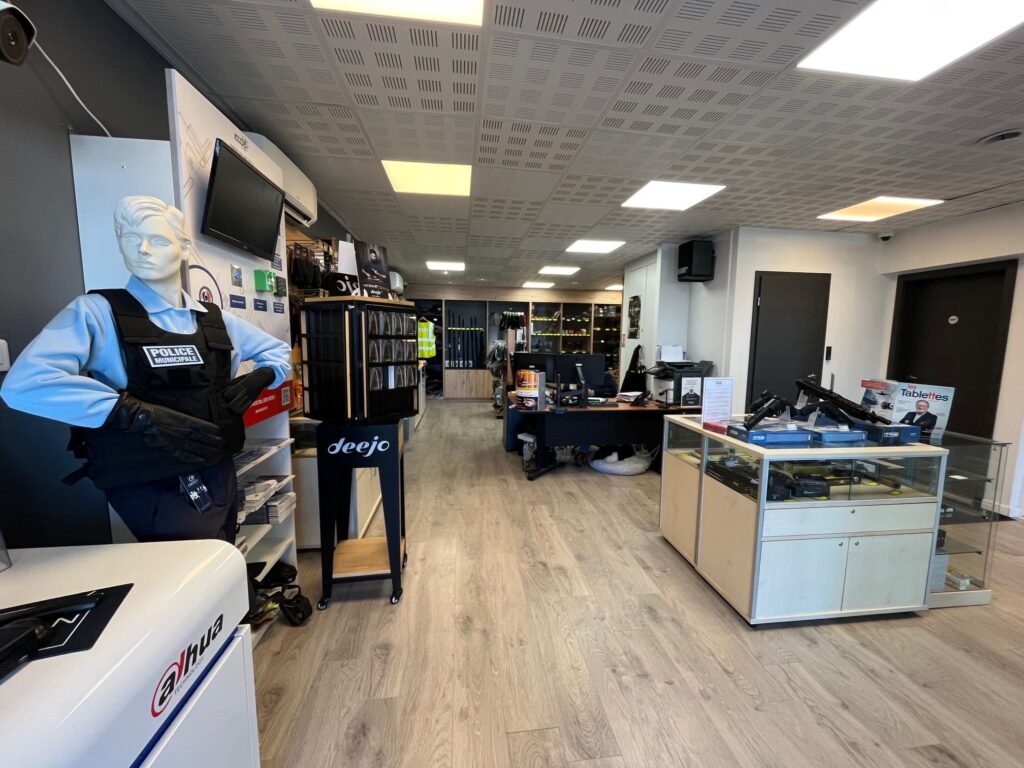 Magasin Protectys à Nancy spécialisé dans les armes de défense et produits de sécurité